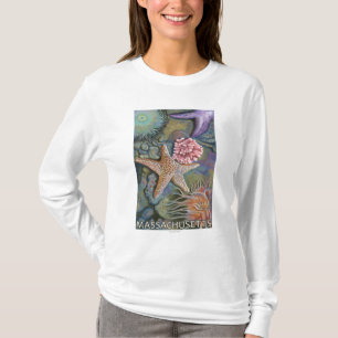 MassachusettsTidepool plats T-shirt