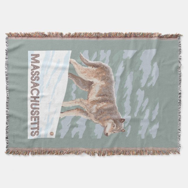 MassachusettsWolf plats Mysfilt (Framsidan)