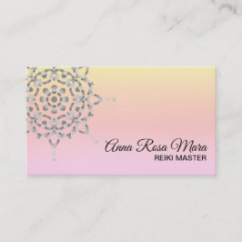 *~* Massage av energibärare Reiki Meditation Yoga Visitkort