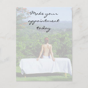 Massage & Bodywork Photos Vykort