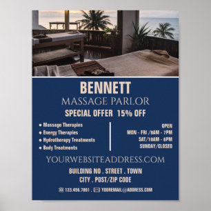 Massage Bord, massage Therapy, massage Parlor Poster