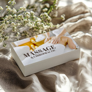 Massage Chiropractice Body & Soul Therapy Salon Visitkort