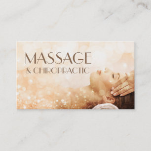 Massage Chiropractice Body & Soul Therapy Sparklin Visitkort