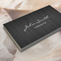Massage Chiropractor Therapist Elegant Mörk Wood