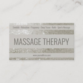Massage Chiropraktic Deep Tissue Reiki Spa Centre Visitkort