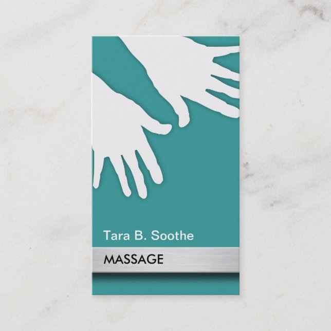 Massage Företagskort Visitkort (Framsida)