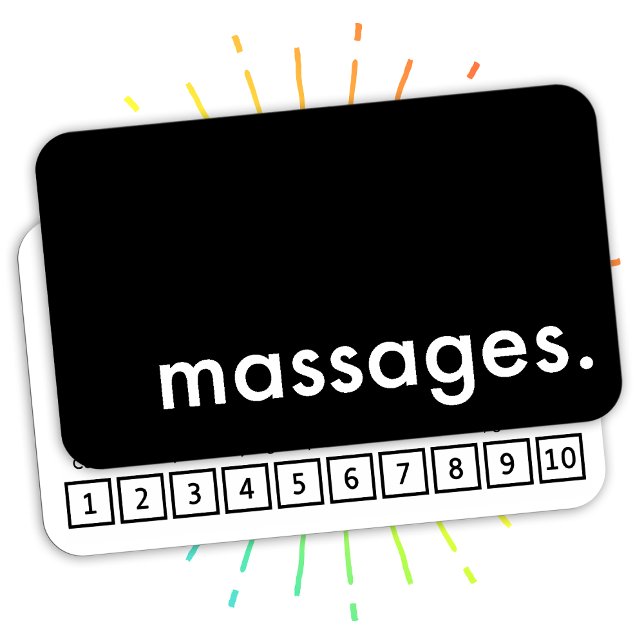 massage. Förtroendekort slås Lojalitetskort (Skapare uppladdad)