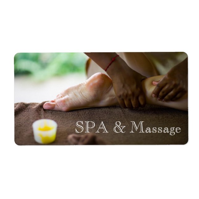 Massage Fraktsedel (Framsidan)