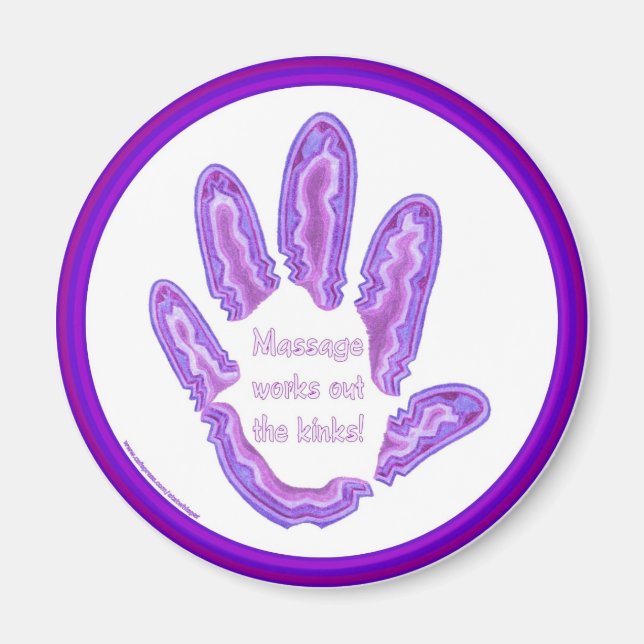 Massage fungerar ut ur Kinde Magnet (Framsidan)