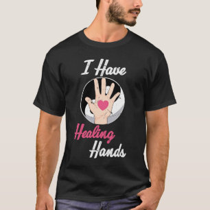 Massage jag har läkt Händer terapi Chiropr T Shirt