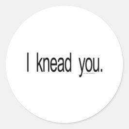 Massage - jag knullar dig runt klistermärke