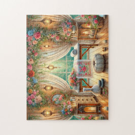 Massage Retreat Bloom & Balance Spa Garden View Pussel