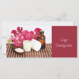 Massage Spa presentcertifikat