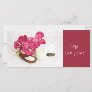 Massage Spa presentcertifikat