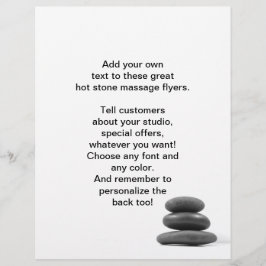 Massage Stones Photo Reklamblad