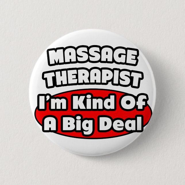 Massage Therapist..Big Deal Knapp (Framsida)