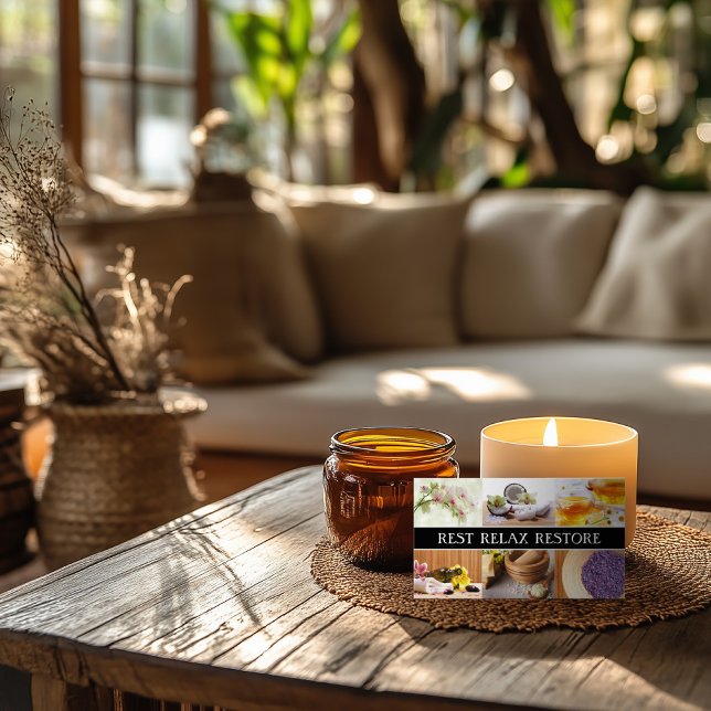 Massage Therapist Body Healing Chiropractor Visitkort (Perfect for business)