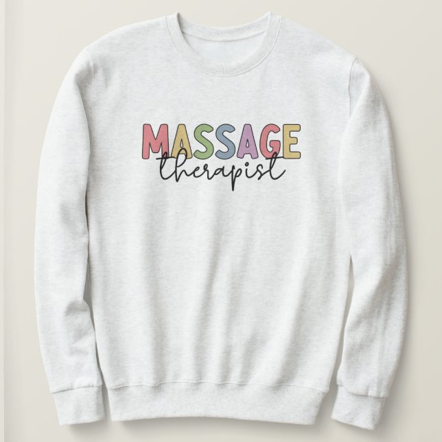 Massage Therapist | Gift för massagebehandling T Shirt (Design framsida)