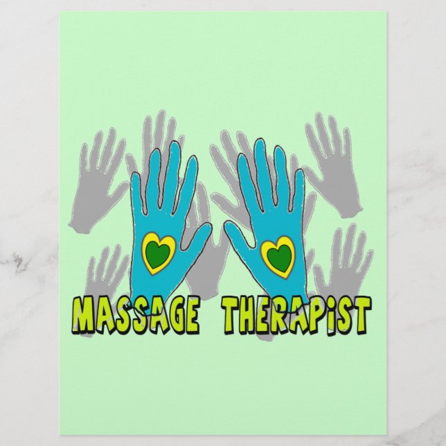 Massage Therapist Gifts Reklamblad (Framsidan)