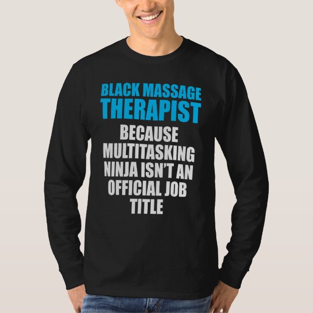 Massage Therapist Hälsa terapi 5 T Shirt (Framsida)