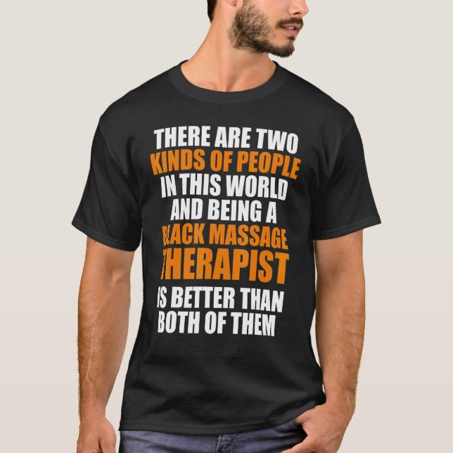 Massage Therapist Hälsa terapi 8 T Shirt (Framsida)