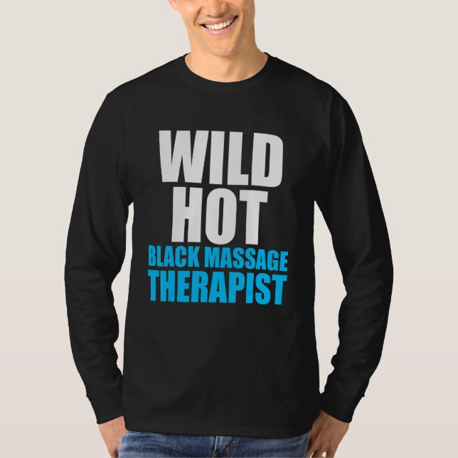 Massage Therapist Hälsa Therapy 12 T Shirt (Framsida)