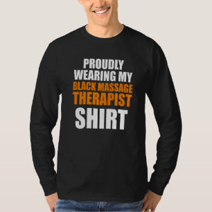 Massage Therapist Hälsa Therapy 12 T Shirt