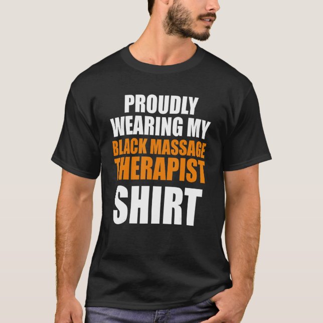 Massage Therapist Hälsa Therapy 16 T Shirt (Framsida)