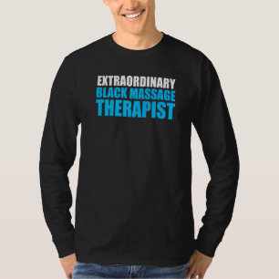 Massage Therapist Hälsa Therapy 18 T Shirt