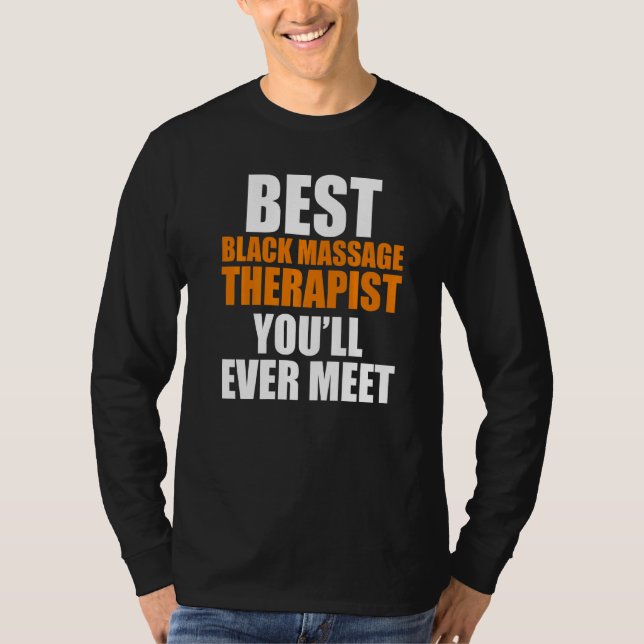 Massage Therapist Hälsa Therapy 18 T Shirt (Framsida)