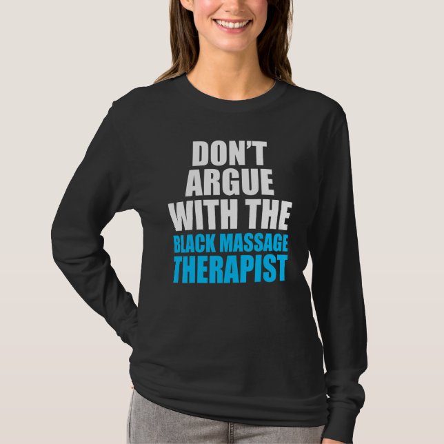 Massage Therapist Hälsa Therapy 23 T Shirt (Framsida)