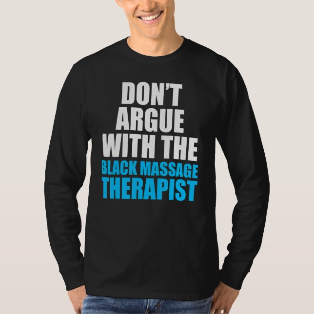Massage Therapist Hälsa Therapy 23 T Shirt (Framsida)