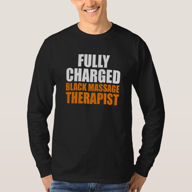Massage Therapist Hälsa Therapy 3 T Shirt (Framsida)