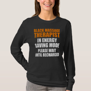 Massage Therapist Hälsa Therapy 3 T Shirt