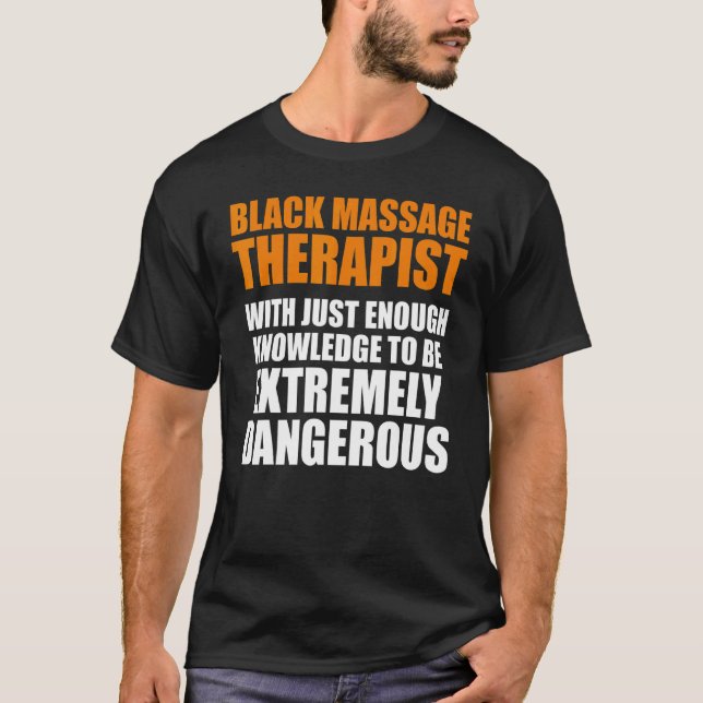 Massage Therapist Hälsa Therapy 9 T Shirt (Framsida)