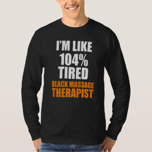 Massage Therapist Hälsa Therapy Premium T Shirt