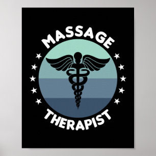 Massage Therapist Health Poster