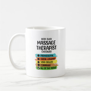 Massage Therapist LMT Masseuse Muscle Whisperer Kaffemugg
