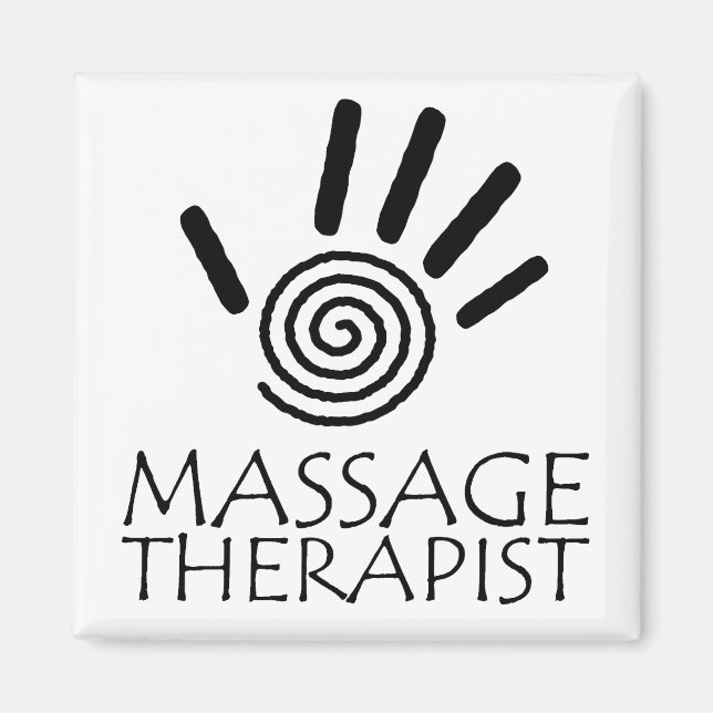 Massage Therapist Magnet (Framsidan)
