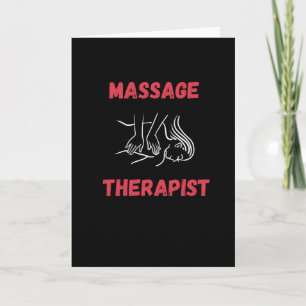 Massage Therapist Massaging Kort