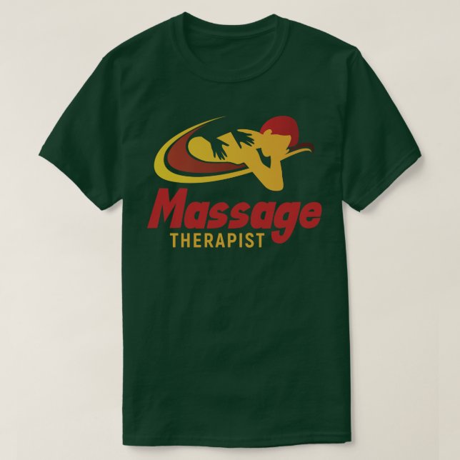Massage Therapist T Shirt (Design framsida)