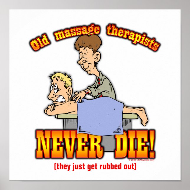 Massage Therapists Poster (Framsidan)