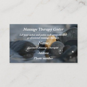 Massage Therapy #2 Visitkort