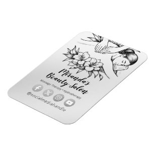 Massage Therapy Healing Händer Energy Spa Hälsa Magnet
