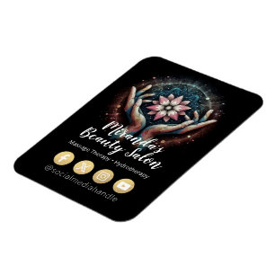 Massage Therapy Healing Händer Energy Spa Hälsa Magnet