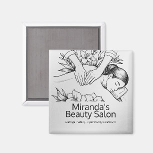 Massage Therapy Healing Händer Energy Spa Hälsa Magnet