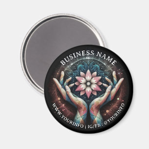 Massage Therapy Healing Händer Energy Spa Hälsa Magnet
