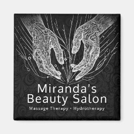 Massage Therapy Healing Händer Energy Spa Hälsa Magnet