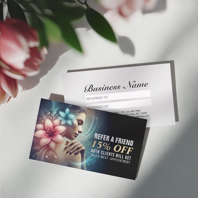 Massage Therapy Healing Händer Energy Spa Hälsa Rabattkort (Skapare uppladdad)