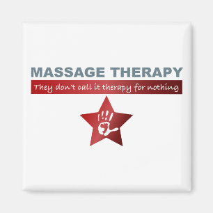 Massage Therapy in Ruby Red Magnet